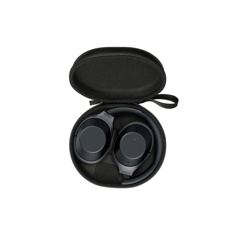 Sony SONY Wireless Noise Canceling Headphones MDR-1000X : Bluetooth/high Resolution Compatible with Microphone Black B