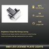 For Peugeot 206 207 307 308 407 5008 Partner Citroen C3 C4 C5 2x Car Rear LED SMD License Number Plate Light Lamp 6000K