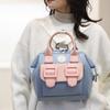 New Backpack Multi Function Lightweight Baby Walking Bag Going Out Lightweight Hand Carrying Large Capacity Backpack Mommy Bag