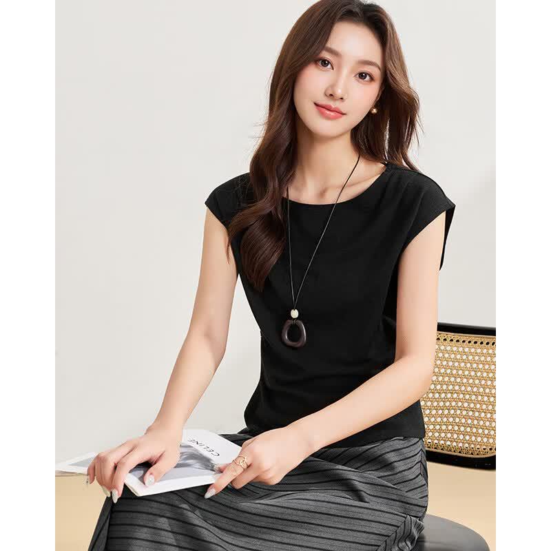 IEF 2026 Summer Sleeveless Top & Striped Skirt Two-Piece Set