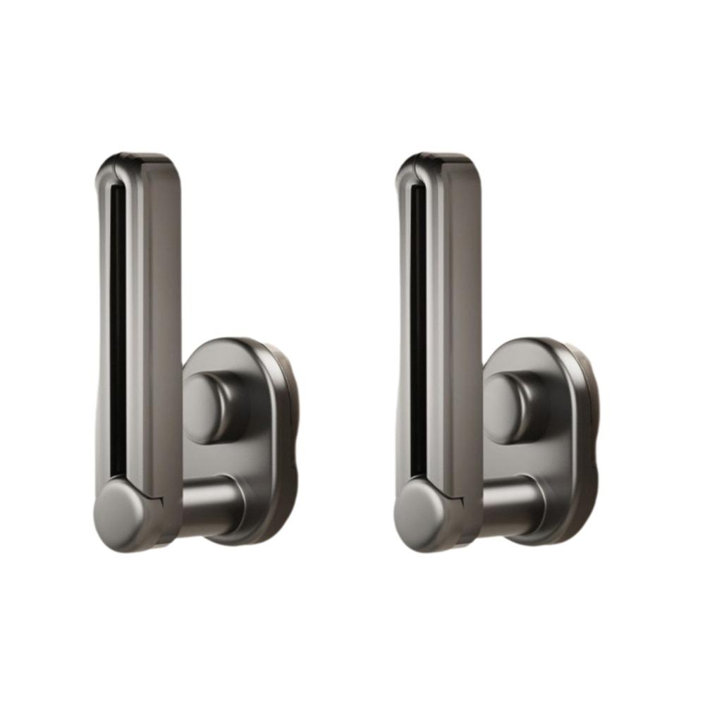 2 Stück Stanzfreier Haarband-Aufbewahrungshaken Wandmontiertes Scrunchies-Aufbewahrungsregal Küche