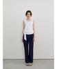 Ninnis Tie Sleeveless Knit Top (White)