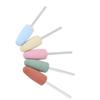 5pcs Nail Art Silicone Polisher Nail Grinders Drill Bits Manicure Machine Tools Smoothing Drill