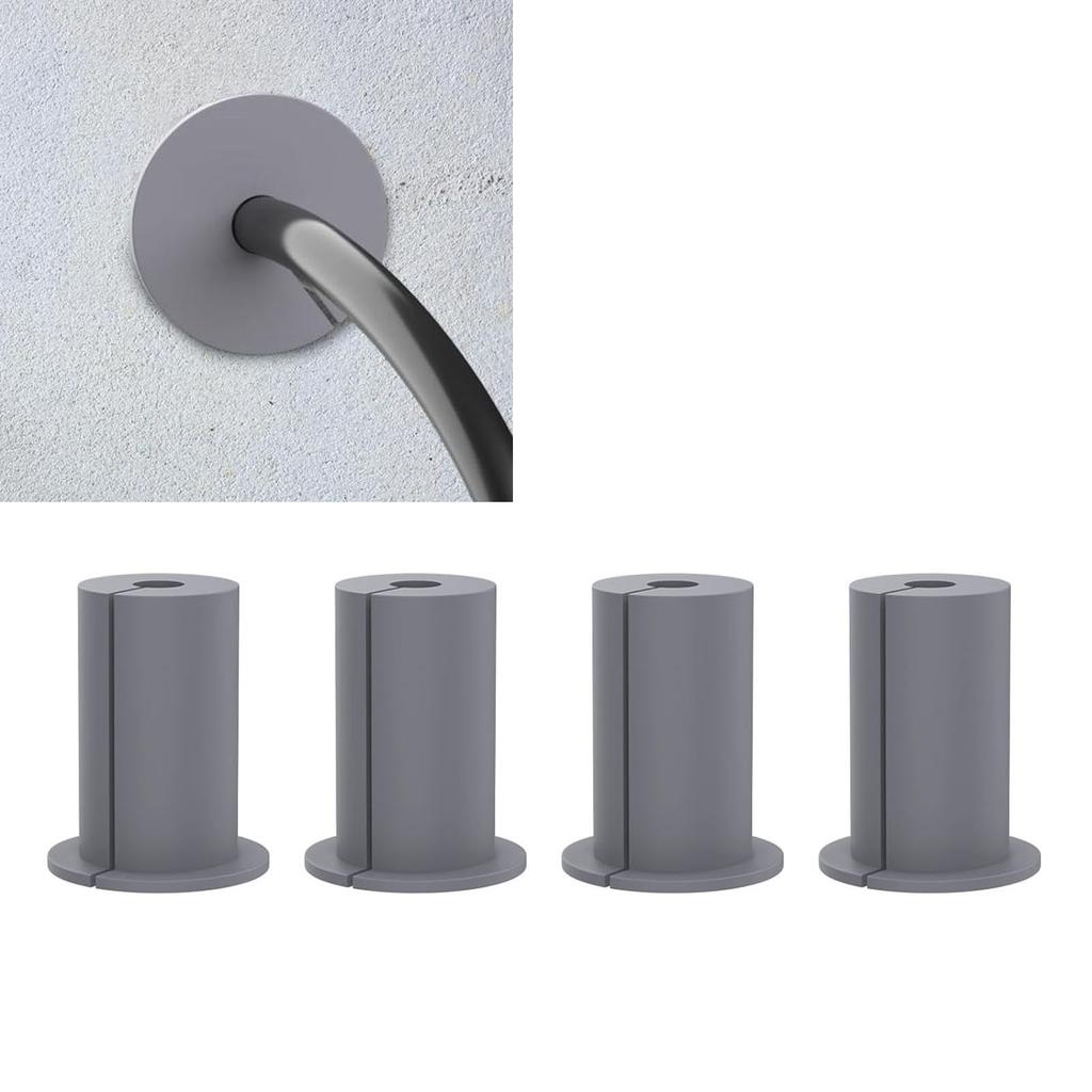 4PCS Ethernet Cable Grommet 1 Inch Rubber Cable Wall Pass Through Grommet for Home and Outdoors