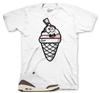 Shirt To Match AJ Retro 3 Neapolitan Mocha Shoes - Charm Shirt