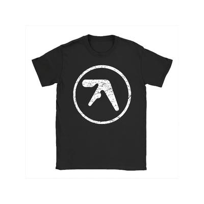 Koszulkę z Ikonicznym Logo Aphex Twin - Ikoniczna Koszulka Muzycznej Marki z Nadrukiem Ikonicznego Logo, Oddychająca Koszulka z Okrągłym Dekoltem i Krótkim Rękawem, Odpowiednia do Codziennego Ubrania