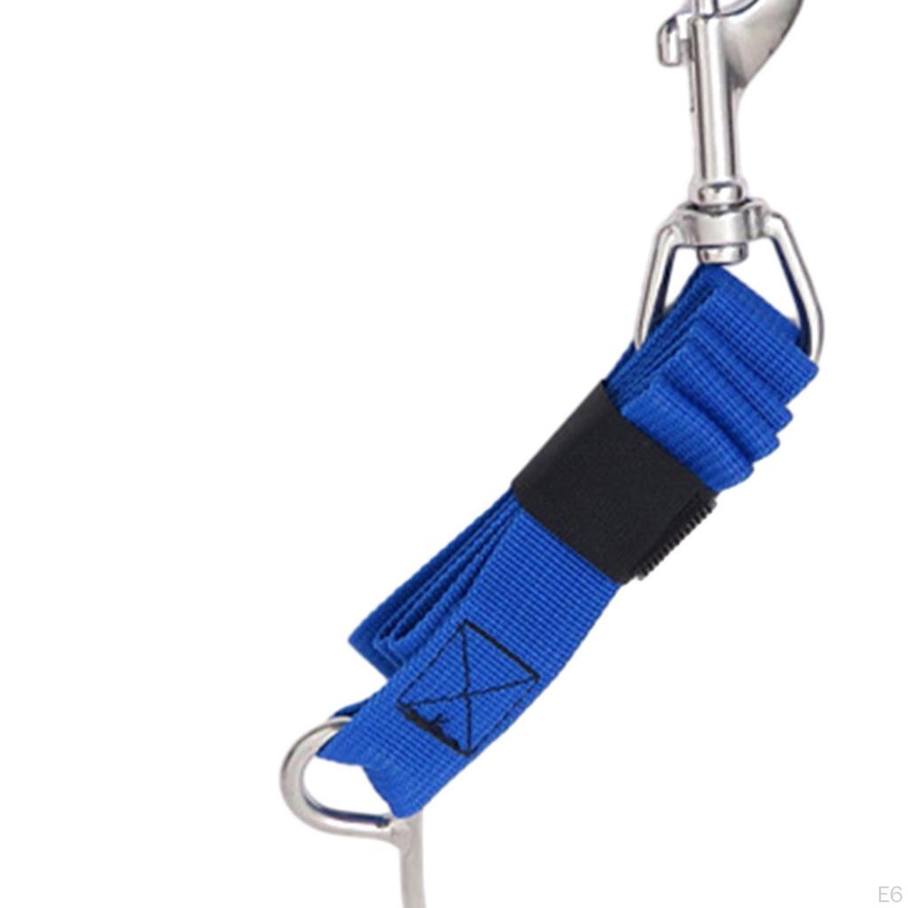 Diving Hook, Stainless Steel Hook with 39" Line And Snap Clip for Underwater Activities