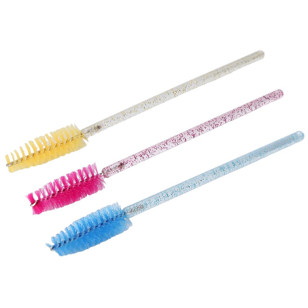 50Pcs/Pack Disposable Eyelash Mascara Brushes Wands Bendable Superfine  for EyeLash Extension M