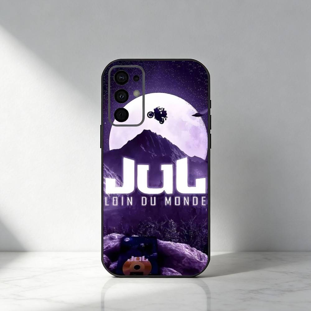 Rapper J-JuL Phone Case For Samsung S25,S24,S21,S22,S23,S30,Ultra,S20,Plus,Fe,Note,5G Black Cover