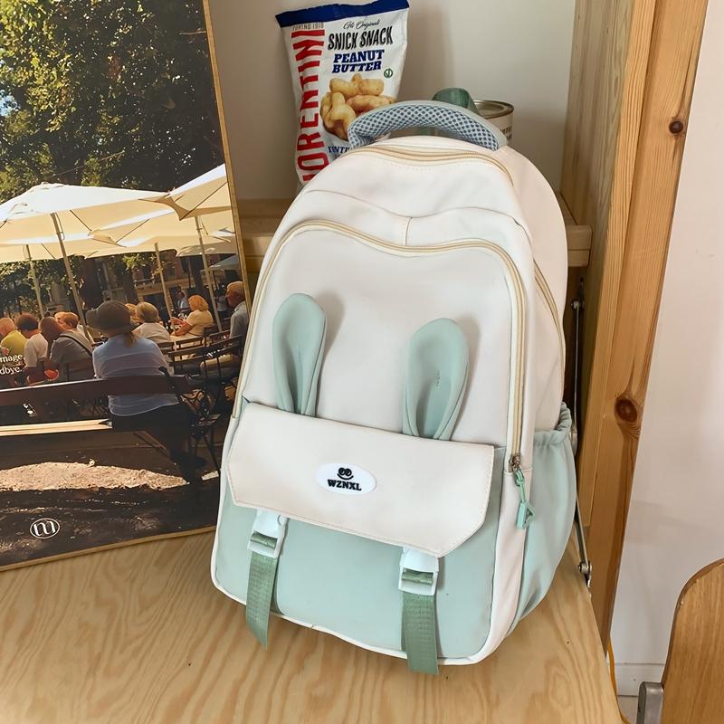 Niedlicher Rucksack für Damen, große Kapazität, Rucksack für Schüler, Schulranzen