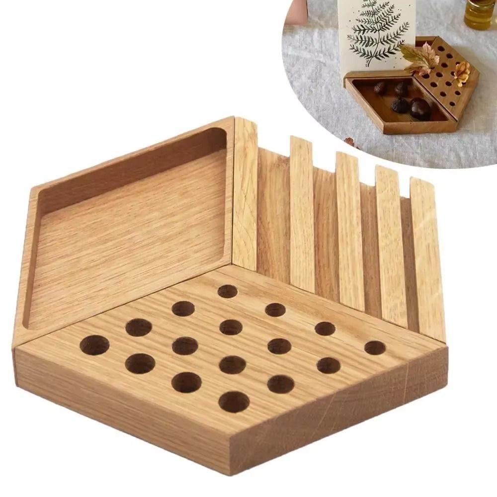 Carve Punch Tool Desk Organizer Tray Holder Adjustable Desktop Stationery Box  Living Room Decor