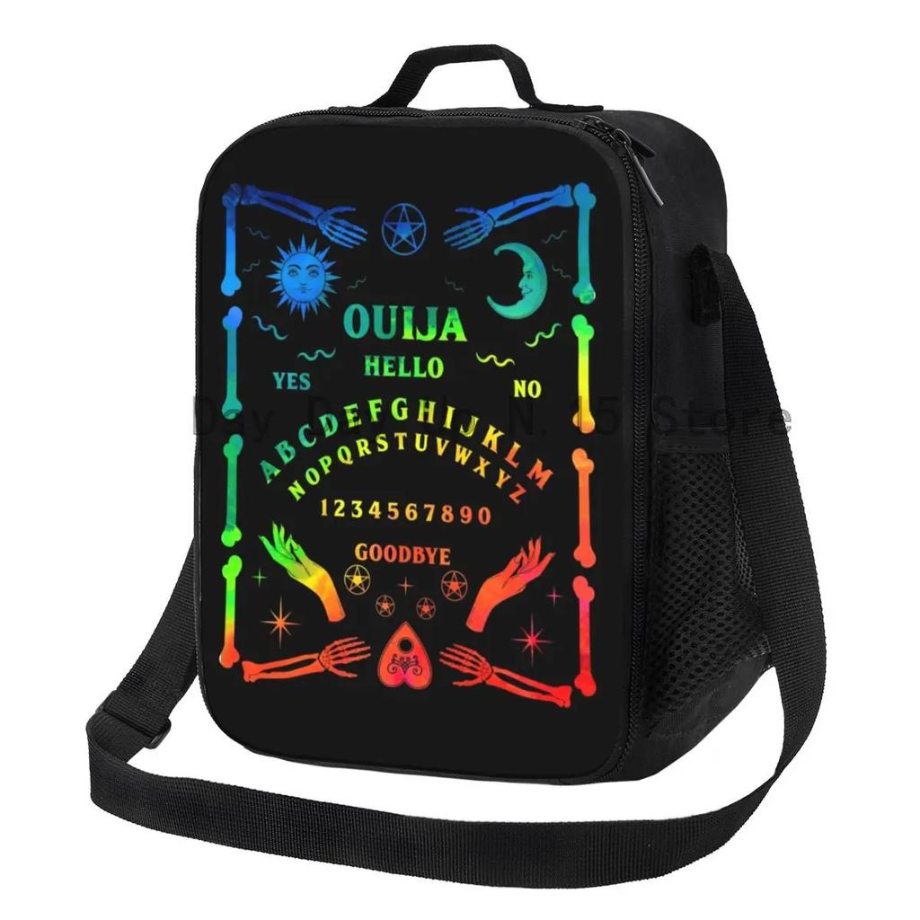 Death Moth Insulated Lunch Bags for School  Occult Waterproof Cooler Thermal Bento Box Women Kids