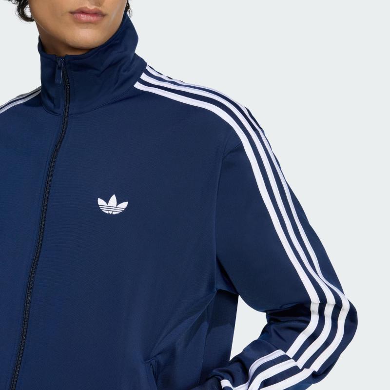 adidas Originals Firebird Adicolor Serie Sportiva Giacca a Strisce Comoda Vestibilità Larga Giacca Unisex KD8313
