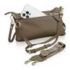 [Encore] Shoulder Bag [Long Wallet Also Fits] Mother's Day Gift Smartphone Shoulder Genuine Leather High Visibility 2 Types of Belts Horizontal