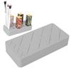 12 Slot Lipstick Holder   Silicone Makeup Cosmetic Display Stand for Nail Polish Eyebrow Pencil