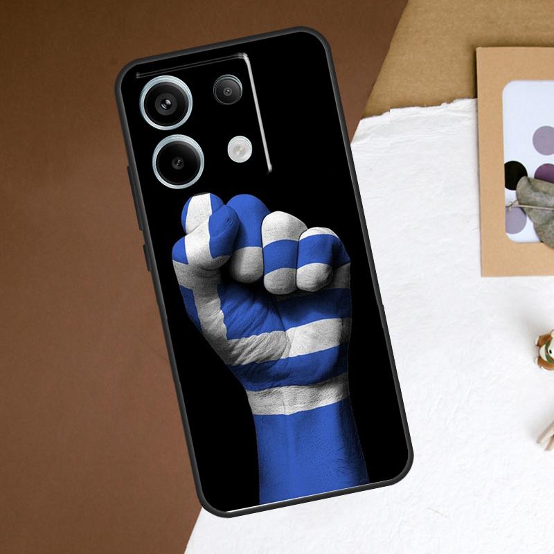 Greece Greek Flag Case For Xiaomi Redmi Note 14 12 11 10 13 15 Pro Plus Redmi 15 13 13C 10C 12C 14C 15C Cover