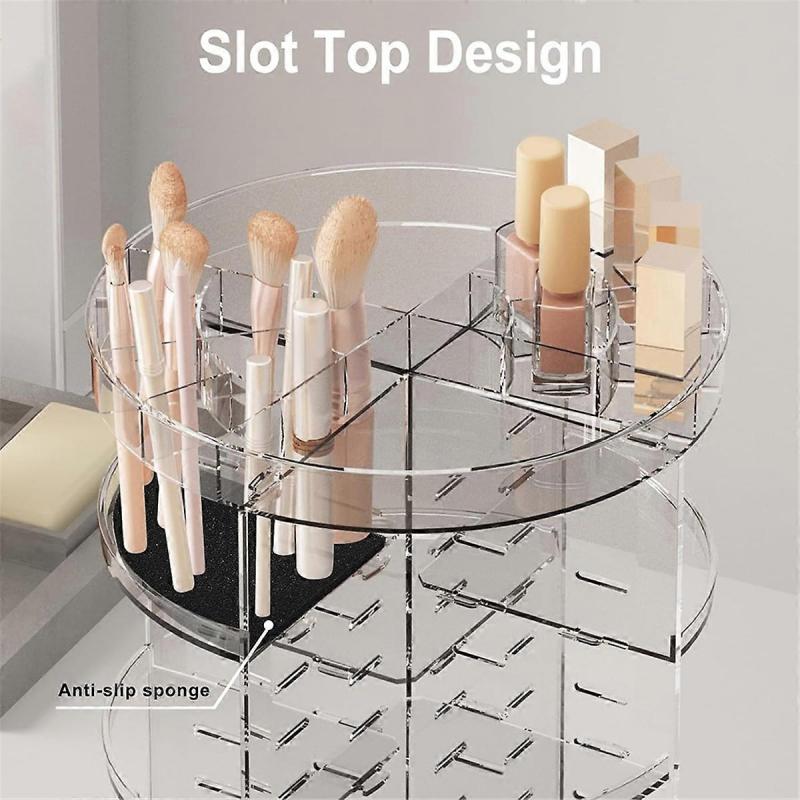 360 Rotating Makeup Organizer, Skincare Organizers