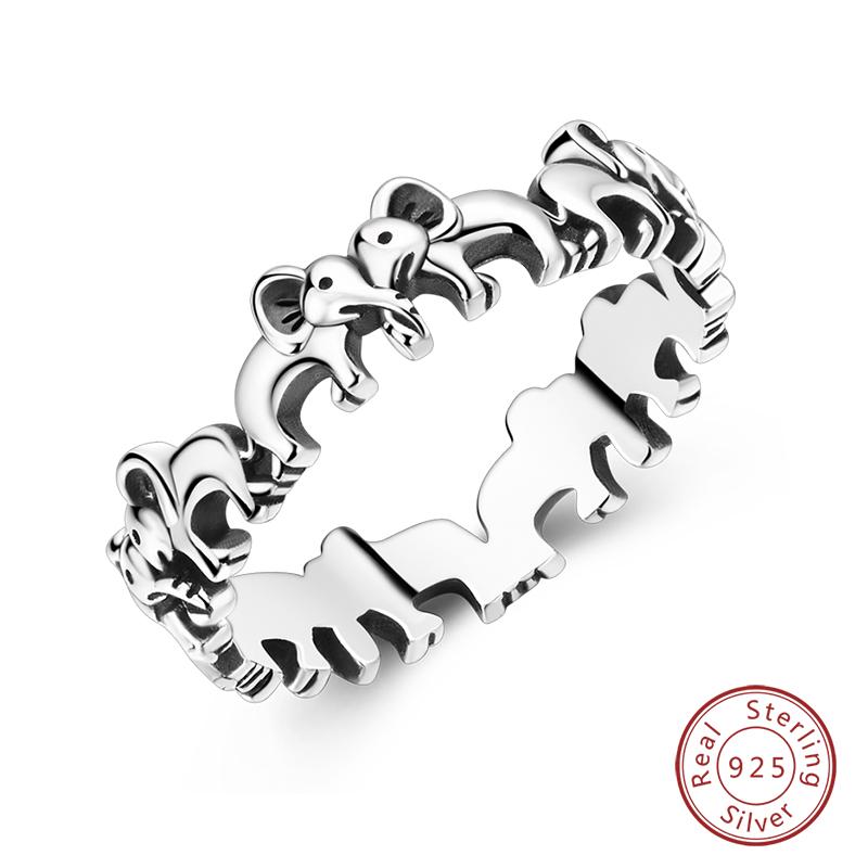 925 Silver Heart Shaped Infinite Minimalist Rings Hollow Celtic Knot Rings For Women Elegant Engagement Wedding Jewelry