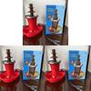 Diy Mini Chocolate Fountain With 3 Layers And Builtin Heating For Party Treats