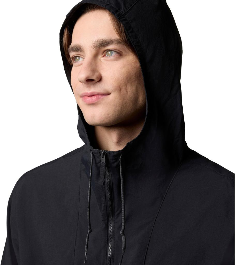 Columbia Spire Valley Hooded Windbreaker Jacket (2117051) Black/shark