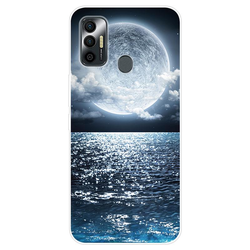 For Tecno Spark 7 Silicone TPU Back Cover Soft Phone Case For Tecno Spark 5 Case