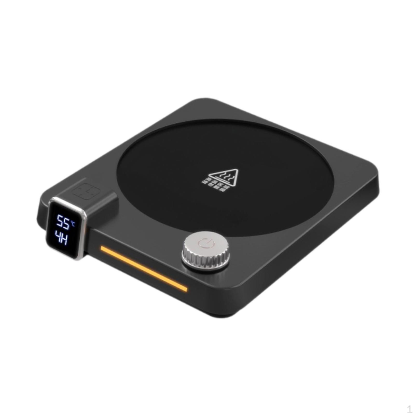 

Подогреватель для чашек Дисплей Кофе Изоляционный коврик Коврик для стола Офис Дома Черный чёрный