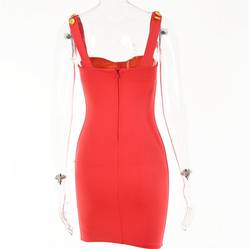 Elegant Bodycon Sexy Women's Dress for Women 2022 Summer Skinny Mini Corset Dresses Woman Robe Femme Ladies Vestidos Mujer