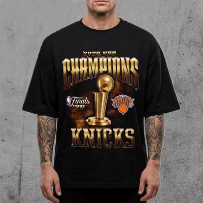Congrats New York Knicks 2026 NBA Finals Champions Trophy Cup T Shirt Unisex Tee