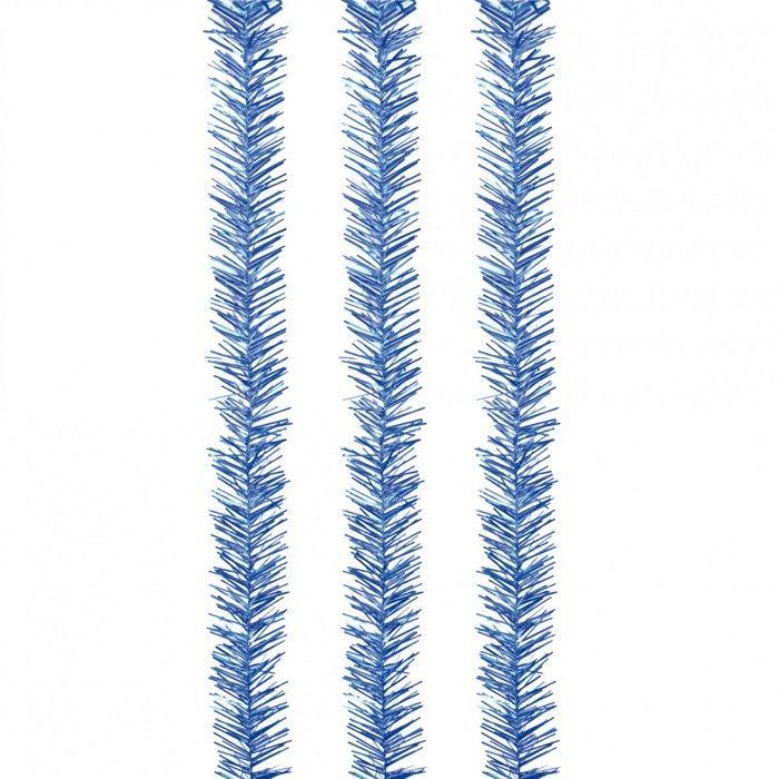 Set de 3 Guirlandes 1 pli bleu 2 m