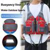 Professional Swimming Lifes Vests Children Neoprene Water Sport Buoyance Vests for Outdoor and Beach Vacations