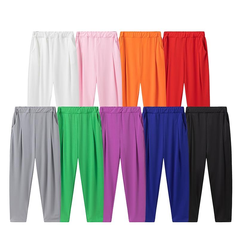 Modisches Rundhals-Langarm-Freizeithemd Zweiteiliges lockeres Hosenset Herbst Einfarbig Übergröße Hosen mit Taschen Hosenanzug Damenbekleidung 1846