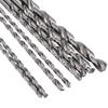8Pcs Twist Drill Bits HSS Hole Processing Metal Wood Rotary Tool Kit 4mm-10mm Extra Long 200mm