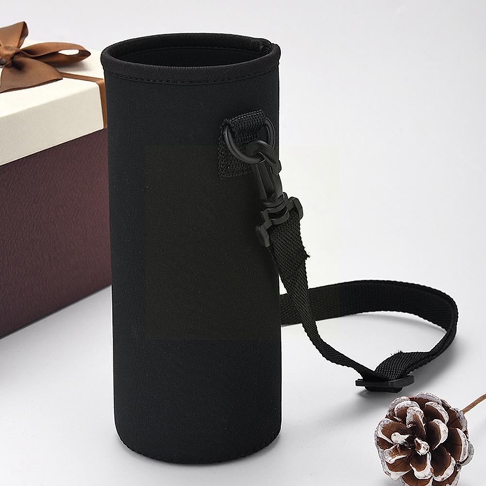 Portable Water Bottle Insulated Neoprene Holder Strap With Carrier Shoulder Bag Cover Strap Shoulder Bag Adjustable Case Po Q2T3
