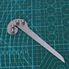 Center Gauge Wookworking Ruler Small Portable Marking Tool Stainless Steel Supplies