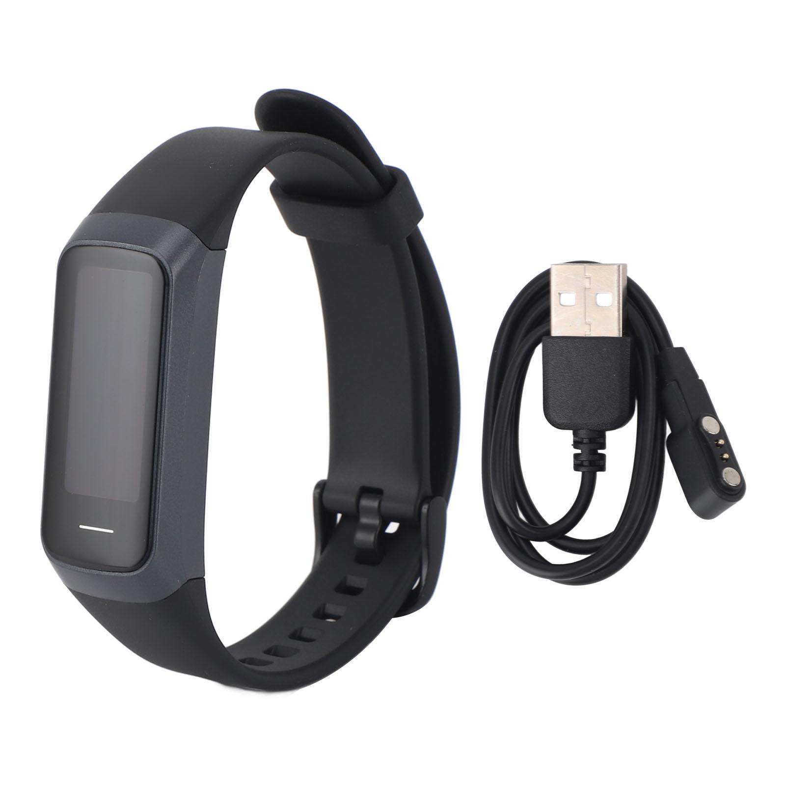 Smart Band Silicone HD Color Touchscreen Temperature Sleep Monitoring Multiple Sports Modes Waterproof Fitness Watch