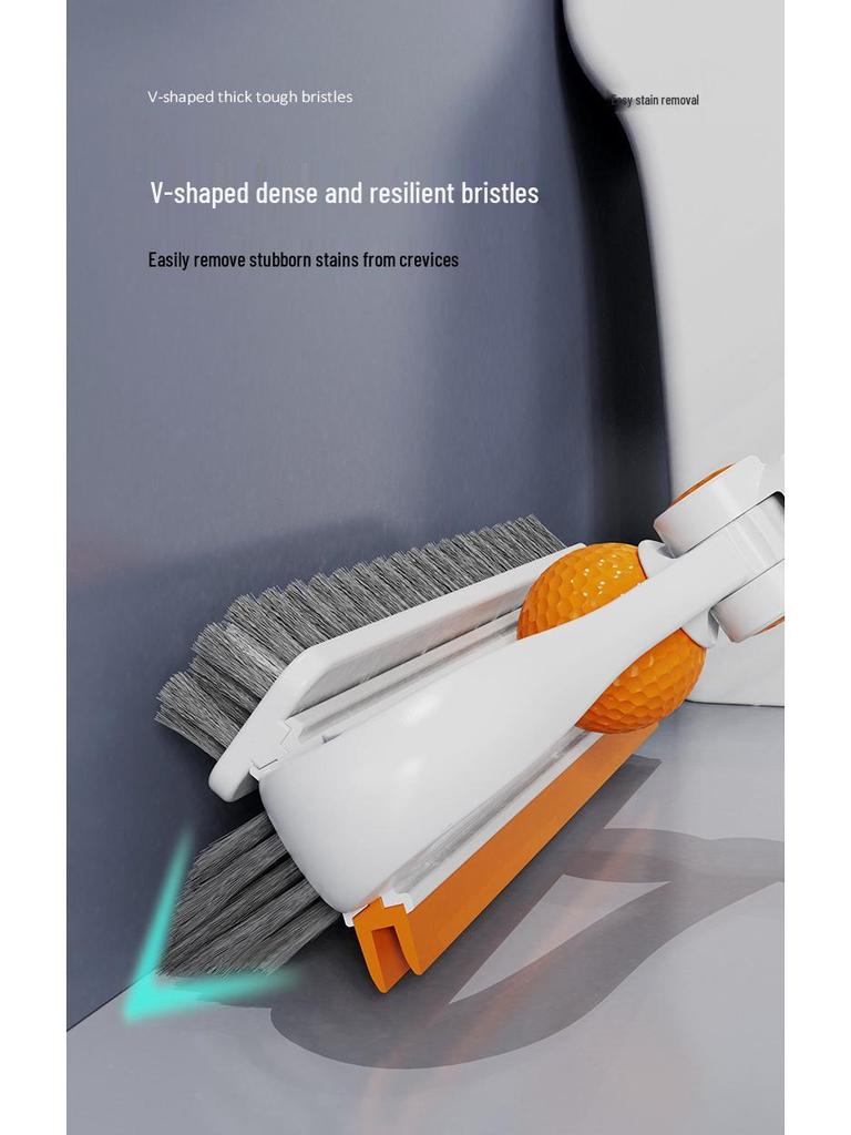 Multifunctional Golf and Bathroom Floor Crevice Scrubbing Brush