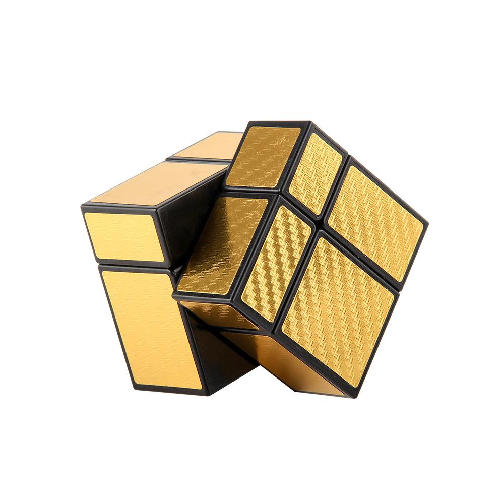 Children'S Science And Education Puzzle Rubik'S Cube Toy 6Pcs Mirror Special-Shaped Rubik'S Cube 5.7Cm Second-Order Rubik'S Cube Rotates Smoothly