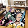 One-Punch Man Living Room Bedroom Carpet, Home Decor Cool Movie Mat & Play Floor Rug -HE42