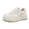 Tide Shoes Board Shoes Women's Casual Sports Shoes 2025 Spring and Autumn New Thick-soled Heightening White Shoes Fashion Single Shoes