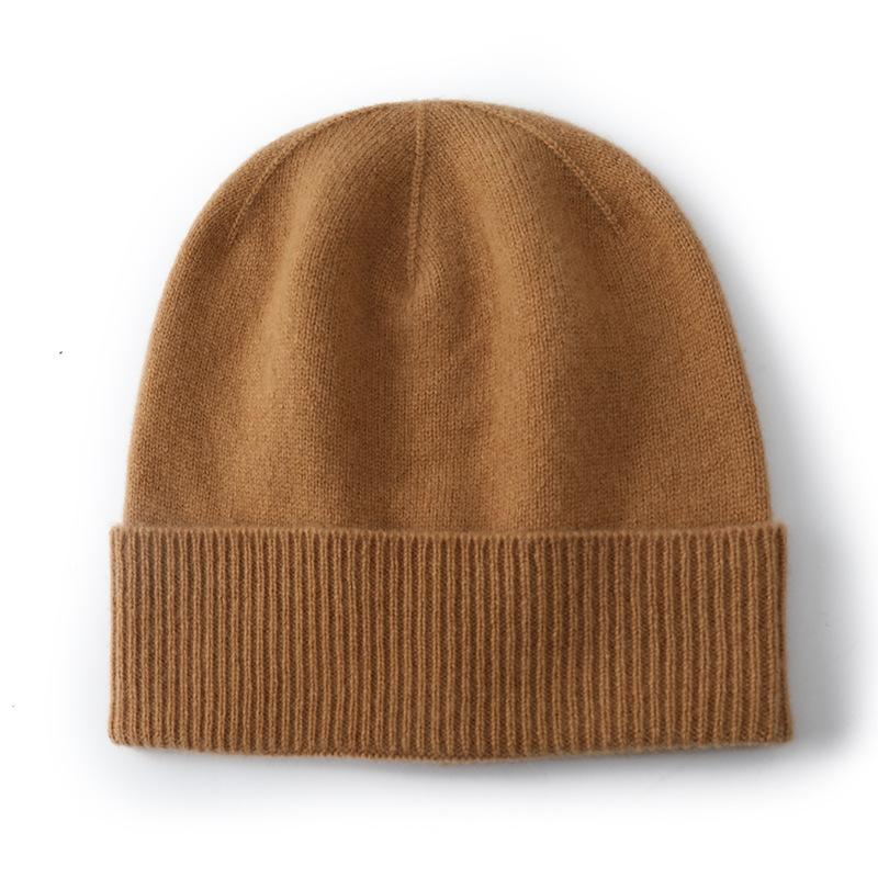 Meier Reine Schurwolle Unisex Strickmütze, warme lockere Beanie, Gehörschutz und warme Mütze
