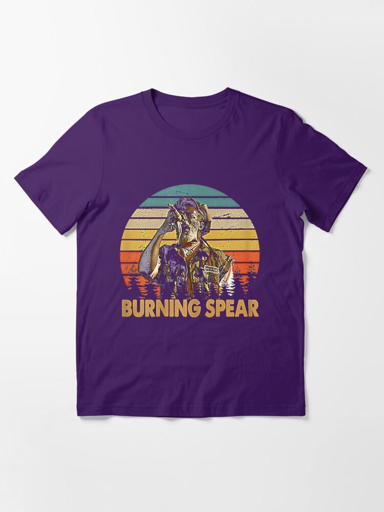 Burning Spear Burning Art Spear Music Jamaican Singers Essential T-Shirt