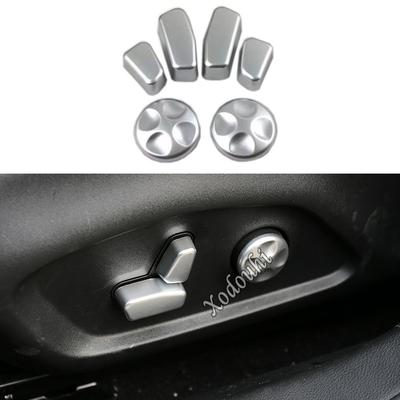 For Jeep Compass 2017 2018     Cover Detector Stick Seat Adjustment Knob Button Switch Trim Accessories Frame