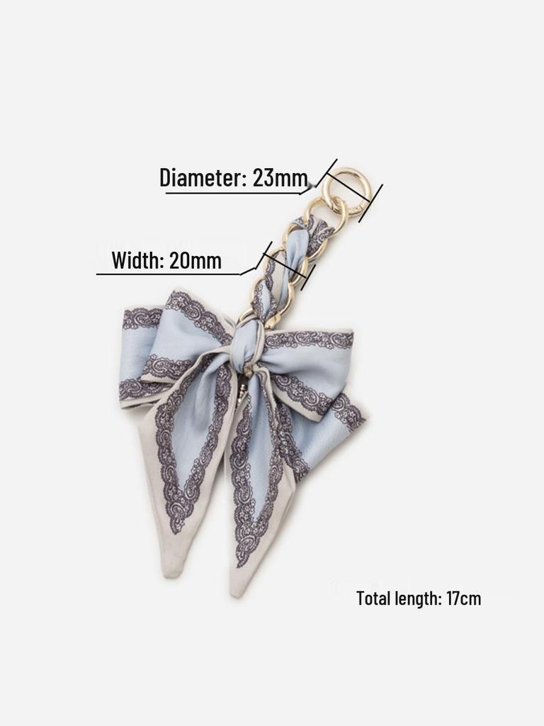 Vintage Women's Hand-Woven Silk Scarf Shoulder Bag with Metal Extension Strap