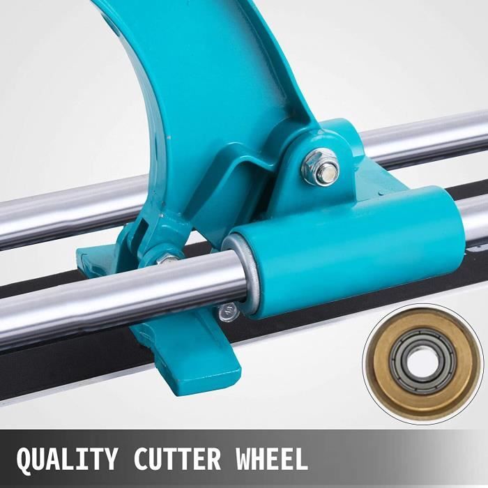 Coupe-carreaux manuel - VEVOR - 100 cm - Acier - Coupe précise jusqu'à 15 mm d'épaisseur