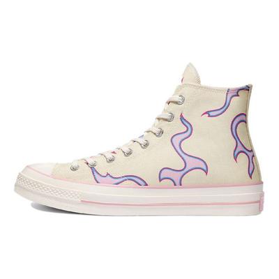 Golf Le Fleur x Chuck 70 High Flame - Pastelowy Żółty Buty Unisex Migdałowy Kwiat 172398C