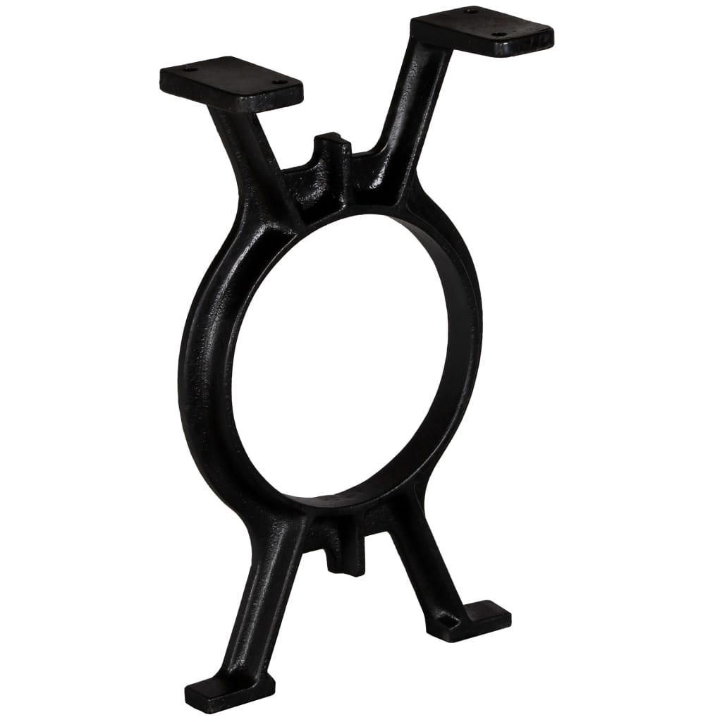 Bench Legs 2 pcs O Frame Cast Iron
