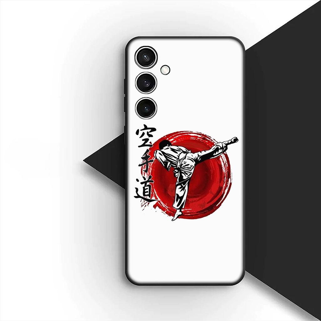 

Cover for Samsung Galaxy S10 S8 S9 Plus A33 A34 A31 70 A71 A72 Note 20 9 8 S10E Casing Phone Case Karate Fashion Janpan Judo Galaxy S9
