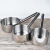 Stainless Steel Flat Bottom Kitchen Water Ladle and Soup/Milk Pot Combo.