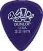 Jim Dunlop Delrin Picks Includes Jim Dunlop Delrin Picks and Musent Custom Players Picks (24-Pack) - 2.00mm 41B200-PUR-24P