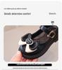 Girls' Leather Princess Shoes – Spring/Autumn, Soft Non-Slip Sole, Perfect for Performances (2025)